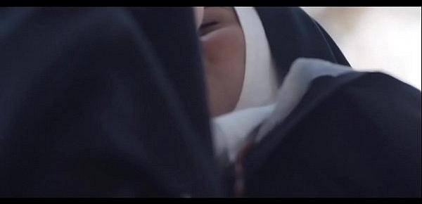  Horny nuns lick pussies after the mass